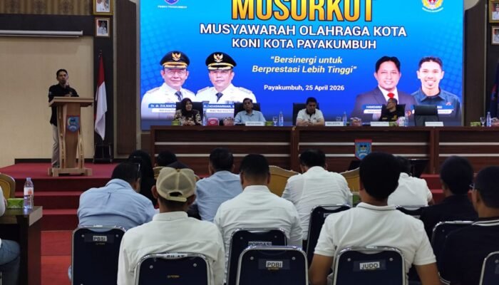 Ketua DPRD Wirman Putra, DPRD & Pemko  Dukung Lahirkan Atlit Terbaik Kota Batiah