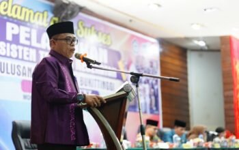 Wakil Ketua DPRD Agam Henrizal, Beri Sambutan Pelantikan ATKSMK Genus Bkt