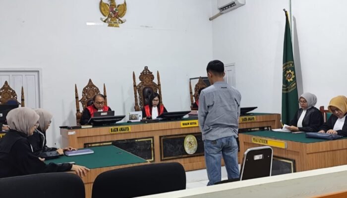 Pembakar Pasar Payambuh Imam, Divonis 6 Tahun Penjara, Diatas Tuntutan JPU
