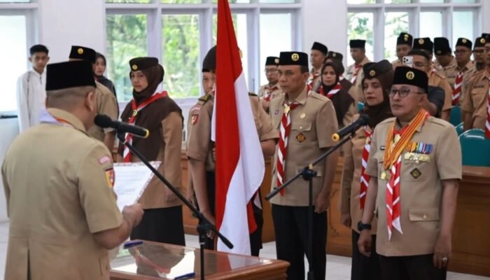 Mabicab dan Kwarcab Pramuka Kabupaten Tanah Datar Dilantik