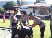 Kapolres Tanah Datar Pimpin Langsung Setijab Kasat Lantas dan Kapolsek