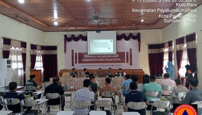 Limapuluh Kota Tetapkan Tanggap Darurat Bencana, Korban Jngan Diberi Beban