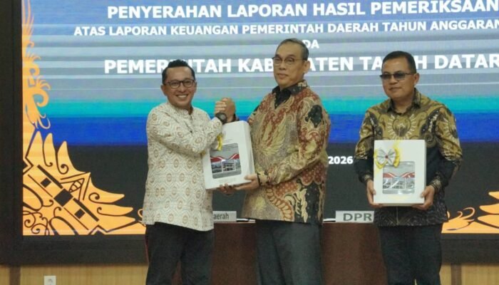 Hebat Tanah Datar!, Raih Opini Wajar Tanpa Pengecualian (WTP) ke-15