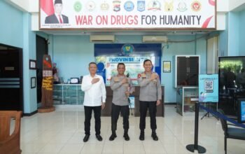 Silaturahmi ke BNNP NTB, Kapolda Kalingga, Komitmen Berantas Narkotika