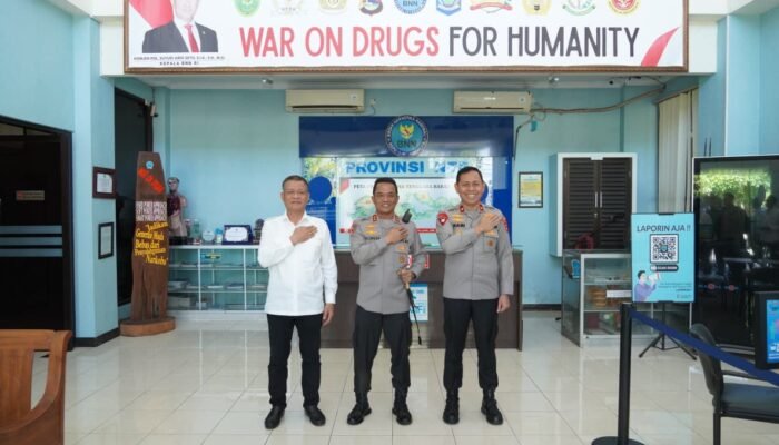 Silaturahmi ke BNNP NTB, Kapolda Kalingga, Komitmen Berantas Narkotika