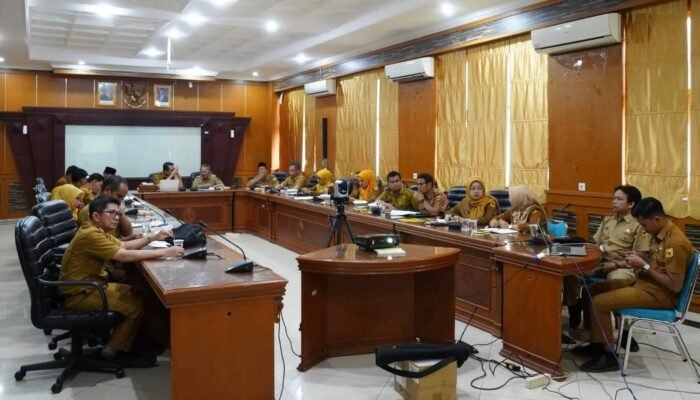 Wabup Tanah Datar Ikuti Rakor Pengendalian Inflasi dan Sosialisasi Daring