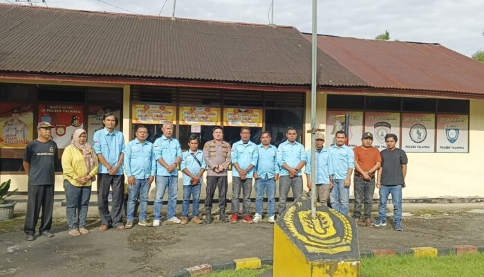 AJO Pasbar Berkunjung ke Kapolsek Talamau, Kolaborasi Tangkal Hoaks