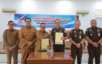Pemda Tanah Datar Tandatangani Nota Kesepakatan HP dengan Kejaksaan