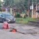 Jalan Kewenangan Provins di Lubuk Basung Makin Parah, Tunggu Lakalantas?