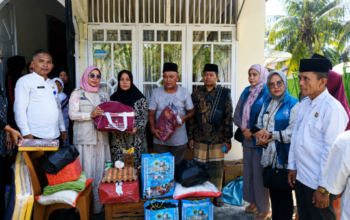 Pemkab Padang Pariaman Salurkan Bantuan, Korban Kebakaran Maut Bt. Anai