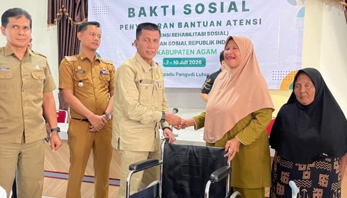 Terima Bantuan ATENSI Kemensos RI, Tiga Kecamatan Dapat Dukungan Sosial