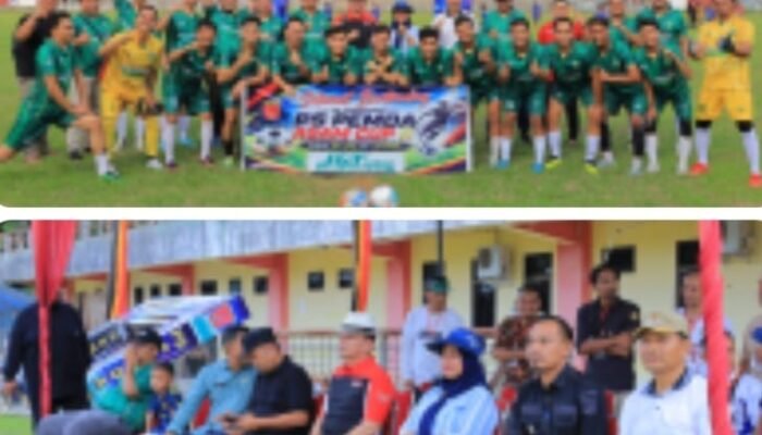 PS Pemda Pasaman Kalahkan Pesel 4-3 Laga Sepak Bola Piala Bupati Agam Cup
