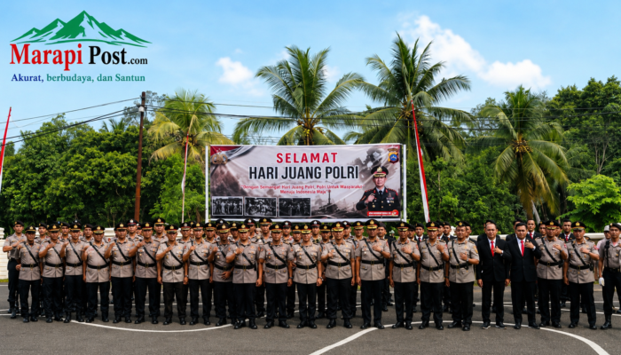 Polres Tanah Datar Peringati Hari Juang Polri 2026, Acara Berlangsung Khitmad