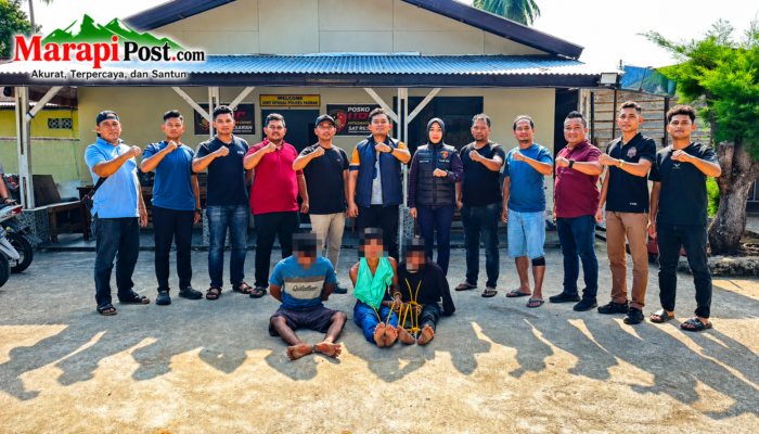 Diduga Pelaku Perkosa, Sat Reskrim Polres Pasaman Barat Tangkap 4 Pelaku
