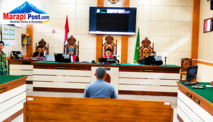 Majelis Hakim Pengadilan Negeri Pasbar, Jatuhi Hukuman MI 10 Tahun Penjara