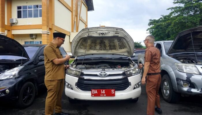 Sekda Pasbar Tegaskan Penundaan TPP OPD Penunggak Pajak Kendaraan Dinas