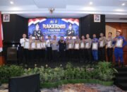 Kapolda NTB Irjen Pol. Kalingga Rendra Raharja Resmikan Rakernas Gabungan