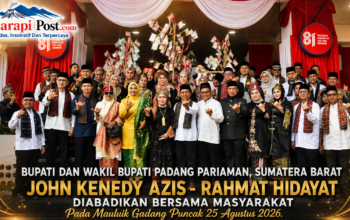 Mauluik Gadang di Pd. Pariaman; Syarak, Kokohkan Adat, Eratkan Silaturahmi