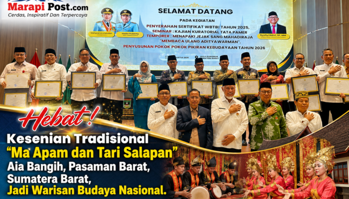 Kesenian Tradisional “Ma Apam dan Tari Salapan”, Jadi Warisan Budaya Nasional