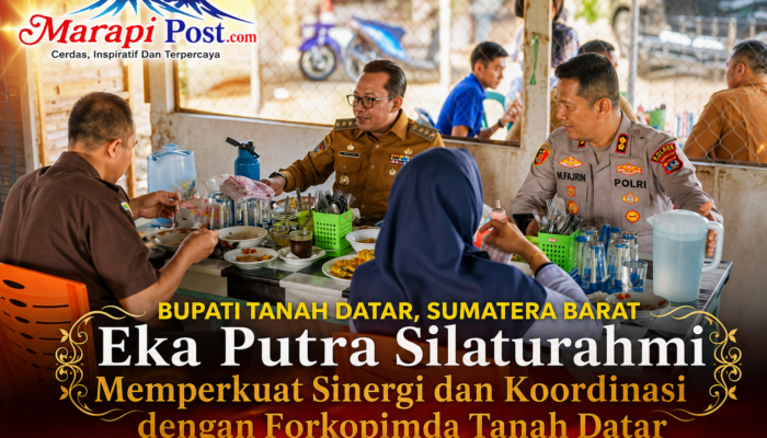 Bupati Tahan Datar, Silaturahmi, Perkuat Sinergi dan Koordinasi dengan Forkopimda