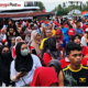 Ribuan Warga Pd. Pariaman Semarakkan HUT ke-81 RI di Kampung Nelayan Merah Putih