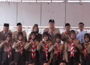 Wakil Bupati Lepas Kontingen Pramuka Tanah Datar ke Jamnas XII Cibubur