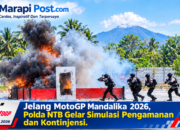 Jelang MotoGP Mandalika 2026, Polda NTB Gelar Simulasi Pengamanan, Kontinjensi