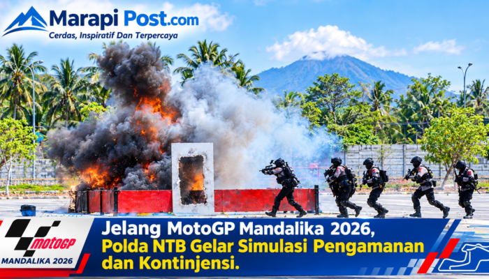 Jelang MotoGP Mandalika 2026, Polda NTB Gelar Simulasi Pengamanan, Kontinjensi