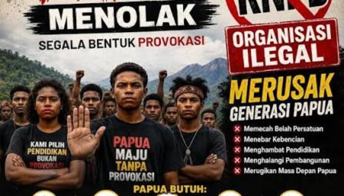 Generasi Muda Papua Diajak Berperan Aktif, Tolak Hoaks dan Provokasi KNPB
