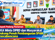 Bupati JKA Minta DPRD dan Masyarakat Dukung Pembangunan SPAM Pascabencana