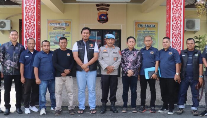 PWI Pasaman Barat Silaturahmi ke Polres, Perkuat Sinergitas Polri dan Insan Pers
