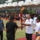 Pengambilam Api Porprov Sumbar XVI 2026 Semarak Di Pariangan Tanah Datar