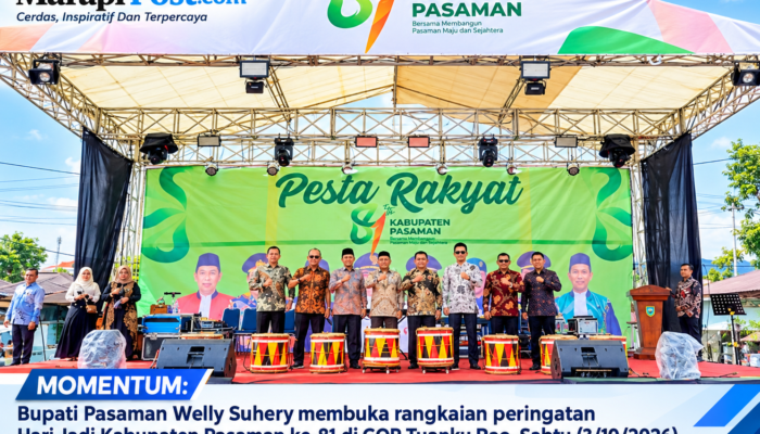 Perayaan HUT Pasaman ke-81, Bupati Welly ajak Masyarakat Jaga Kebersamaan