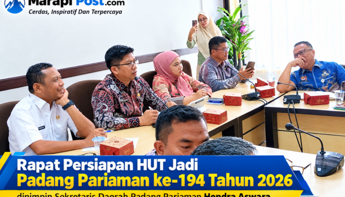 Memperingati Hari Jadi ke-194, Pemkab Padang Pariaman Matangkan Persiapan