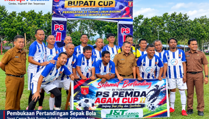 4 Bulan Usai HUT Lubuk Basung, Hadiah Juara Sepak Bola Bank Nagari Belum Dibayar