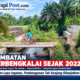 Terbenkalai 2022, Pekerjaan Jembatan Kp. Darek Belum Dilanjutkan, Janji 2026 Mana?