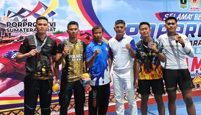 Kontingen Bela Diri Sambo Kabupaten Agam, Raih Satu Perak dan Tiga Perunggu