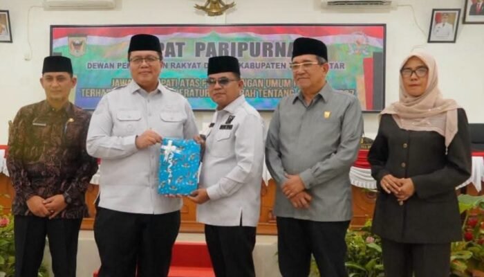 Jawaban Bupati Tentang Ranperda APBD TA 2027 Bakal Dibahas Banggar dan TAPD