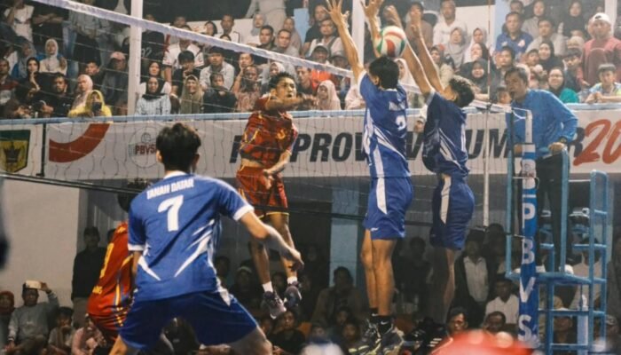 Hebat!, Tak Disangka Tim Voli Putra Tanah Datar Tekuk Tim Padang 3-0