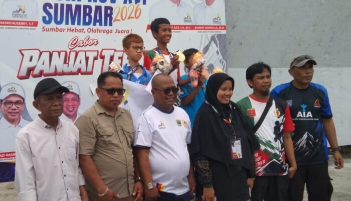 Panjat Tebing Porprov XVI Ditutup, Agam Raih 3 Emas, 8 Perunggu, Juara Umum III